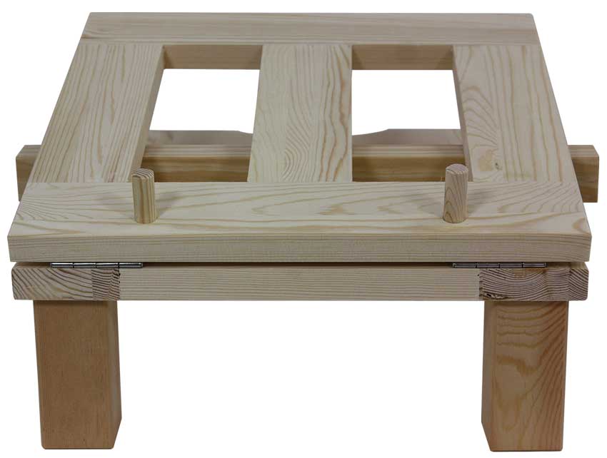 Abfüllknecht aus Holz