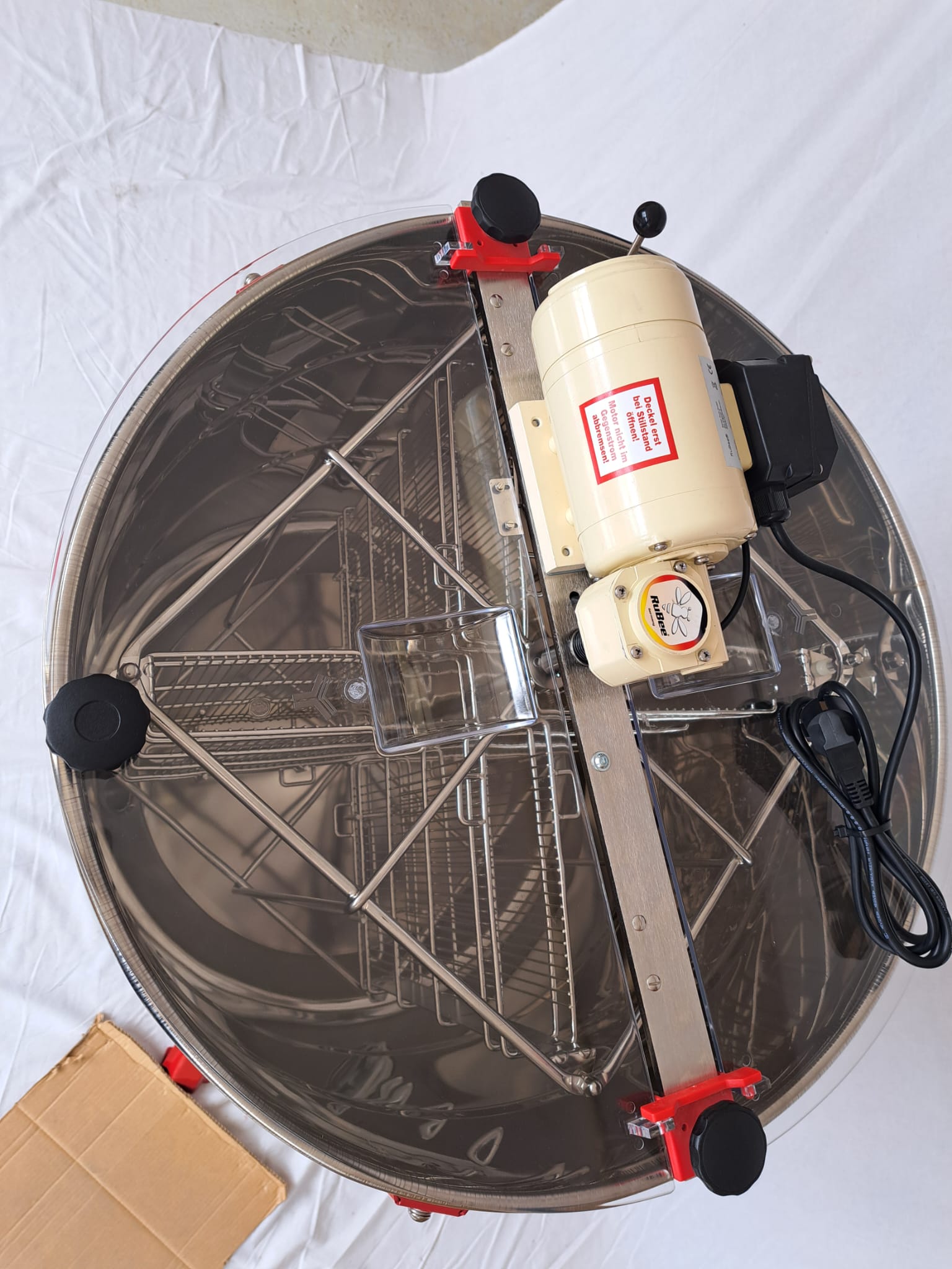 Vierwaben - Selbstwende - Honigschleuder