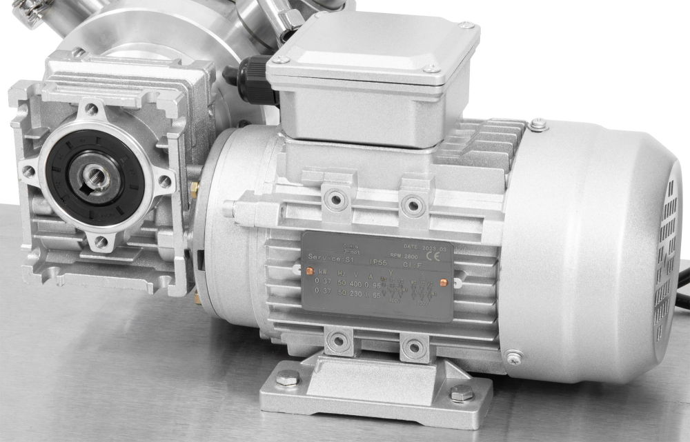 HOBBEE® Honigpumpe auf Edelstahlwagen