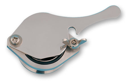 Quetschhahn aus Edelstahl