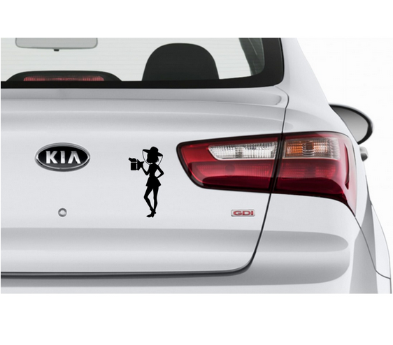 HOBBEE® Aufkleber "IMKERIN"