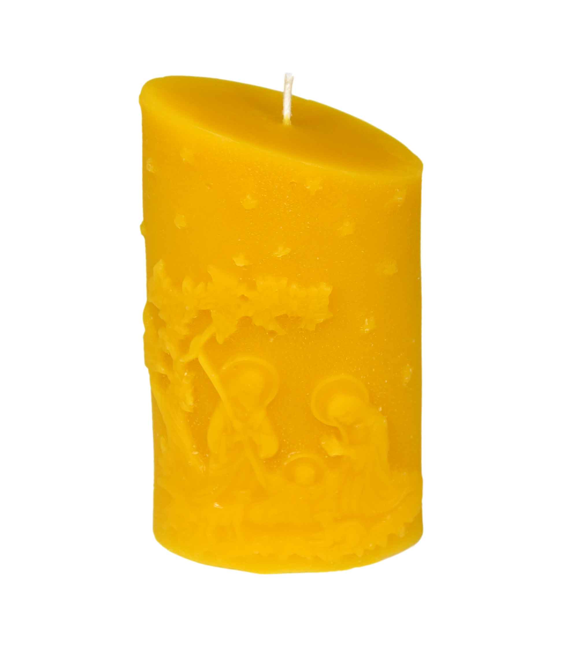 Gießform Zierkerze mit Krippe