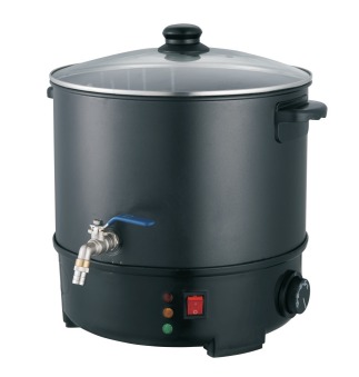 RuBee® Wachsschmelztopf schwarz