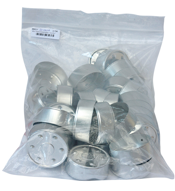 Alu Teelichtbehälter "Jumbo"