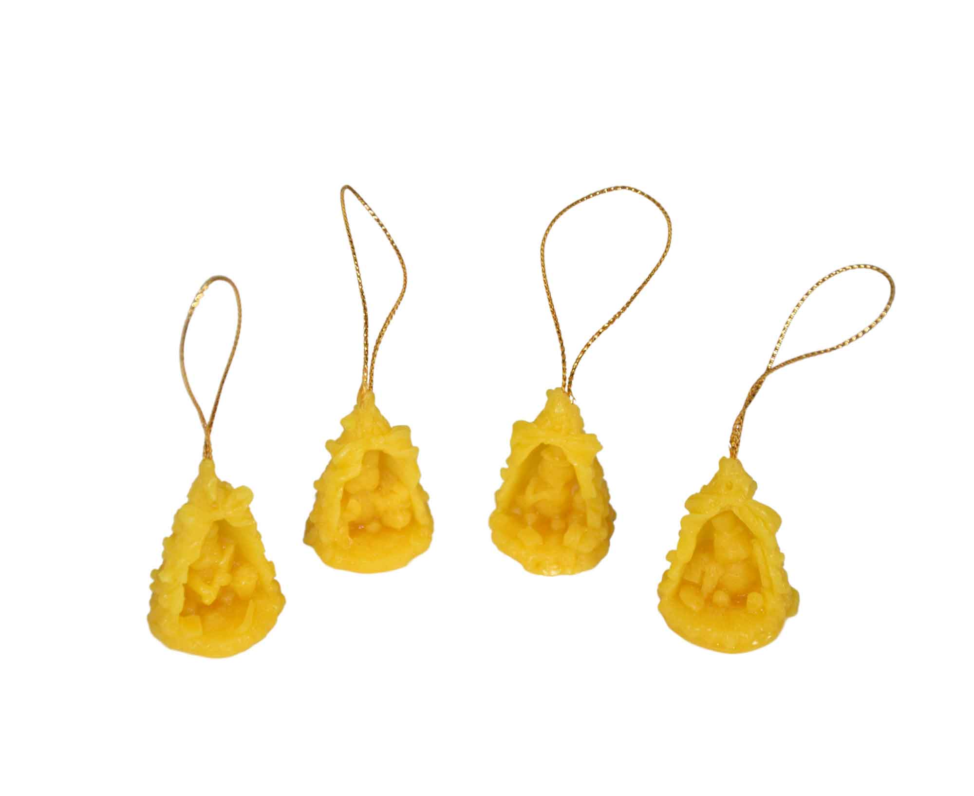 Gießform Christbaumanhänger, 4-er Set