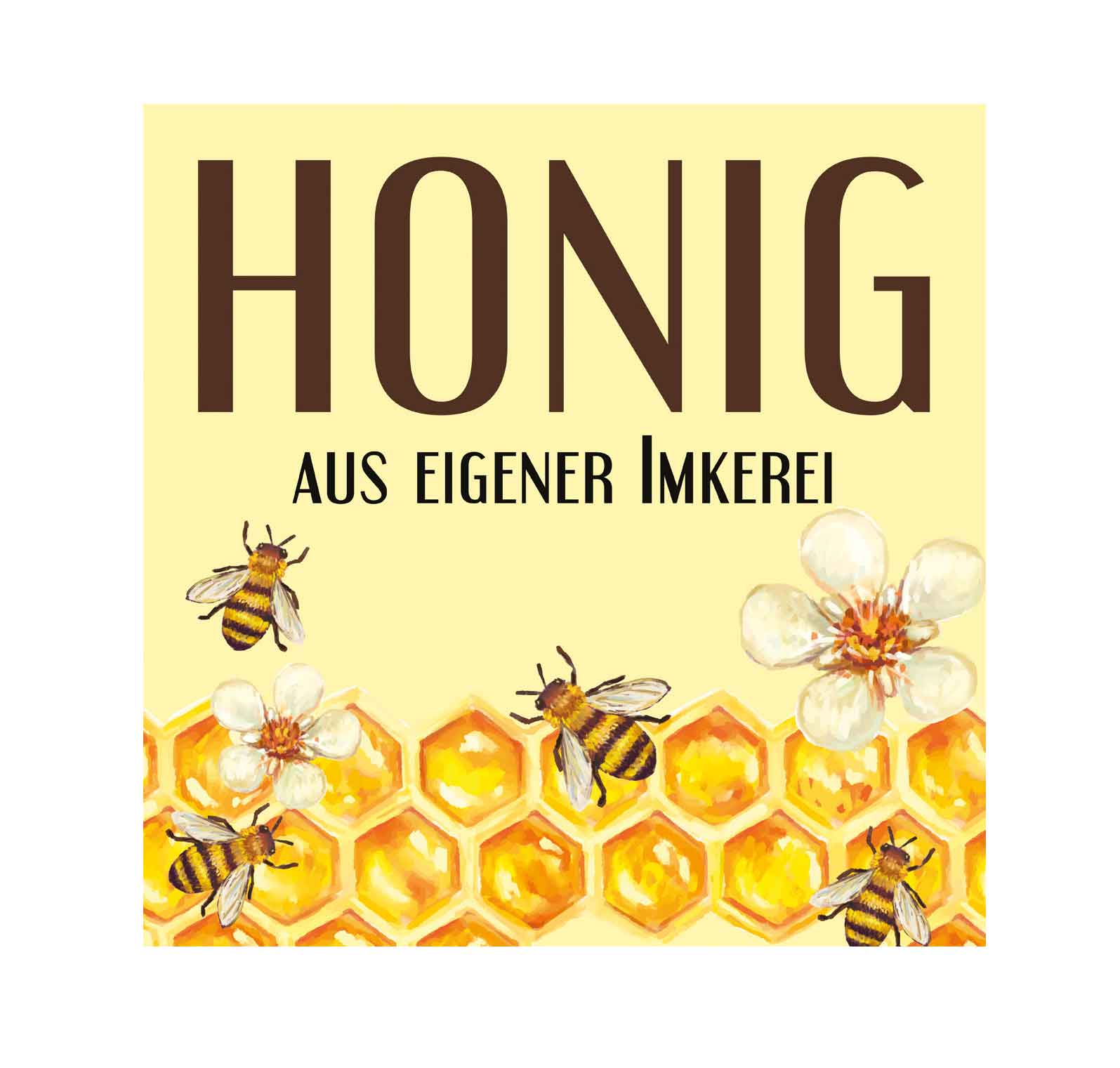 HOBBEE® BANNER "Honig aus eigener Imkerei"