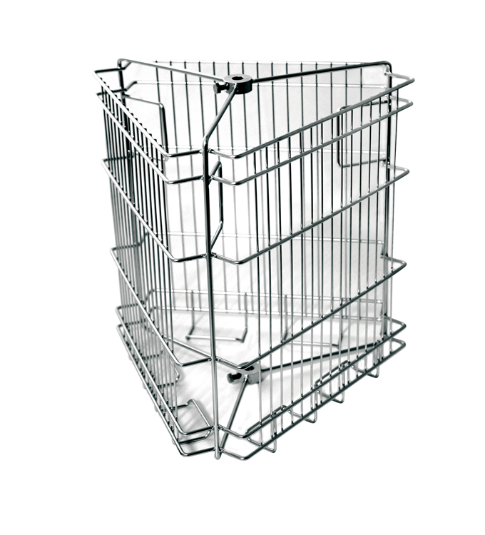 RuBee®Silber Tangential Hand Honigschleuder