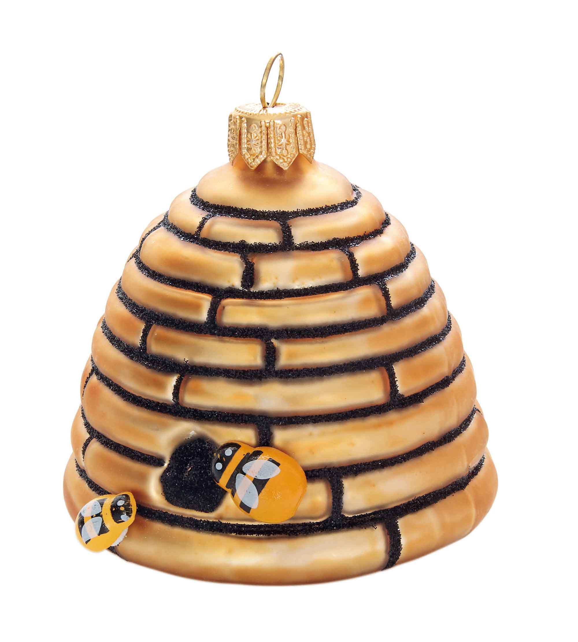 Weihnachtskugel "Bienenkorb"