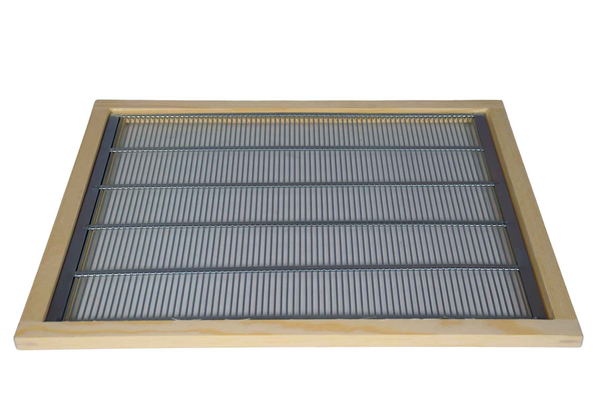 Liebig Absperrgitter mit Holzrahmen