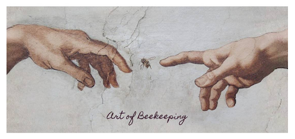 HOBBEE® Tasse Imkerkunst "Bienen Hand"