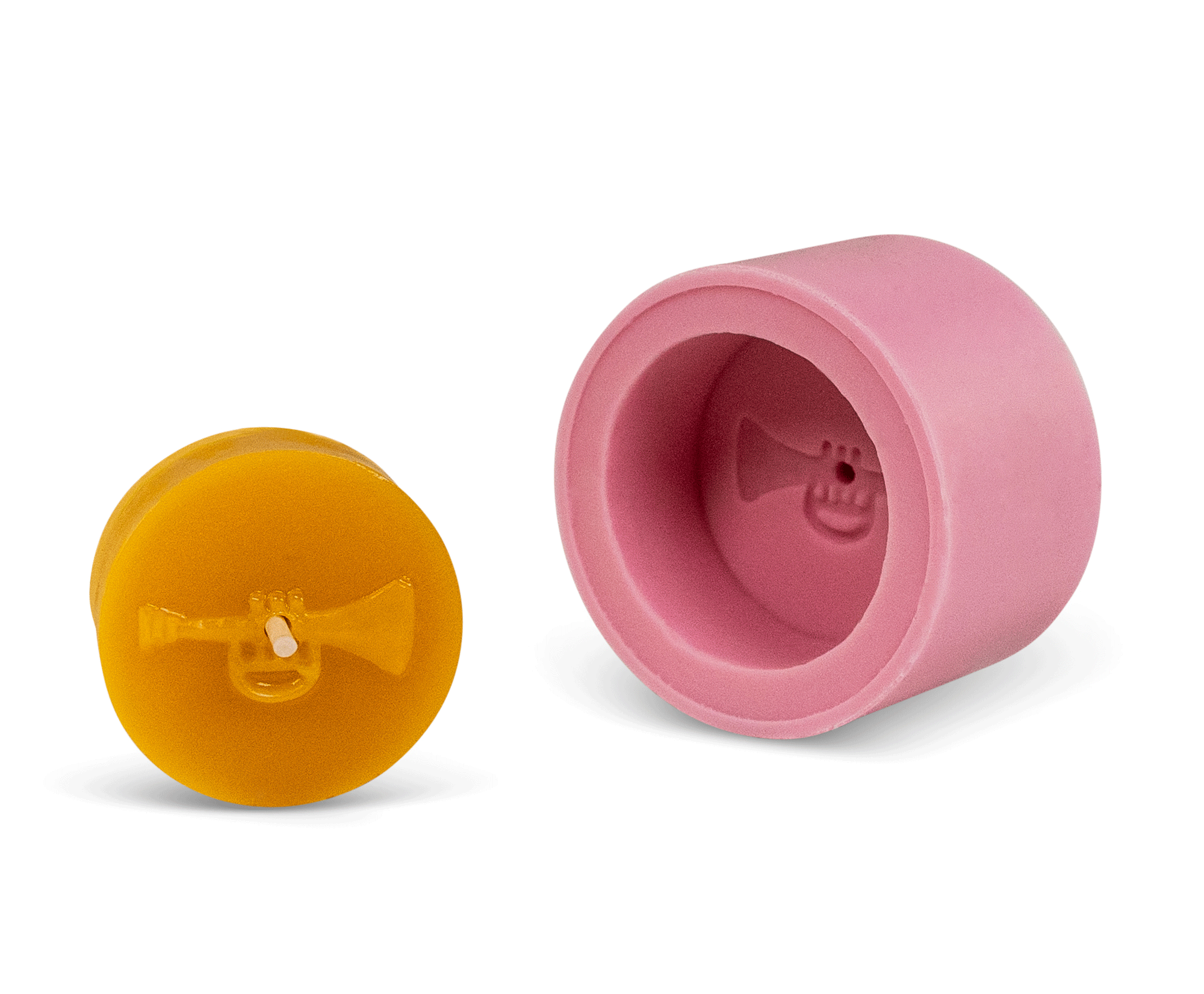 Gießform Teelicht "Trompete"