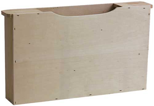 Holz Futtertasche Normalmaß