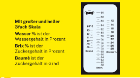 RuBee® Refraktometer mit Beleuchtung