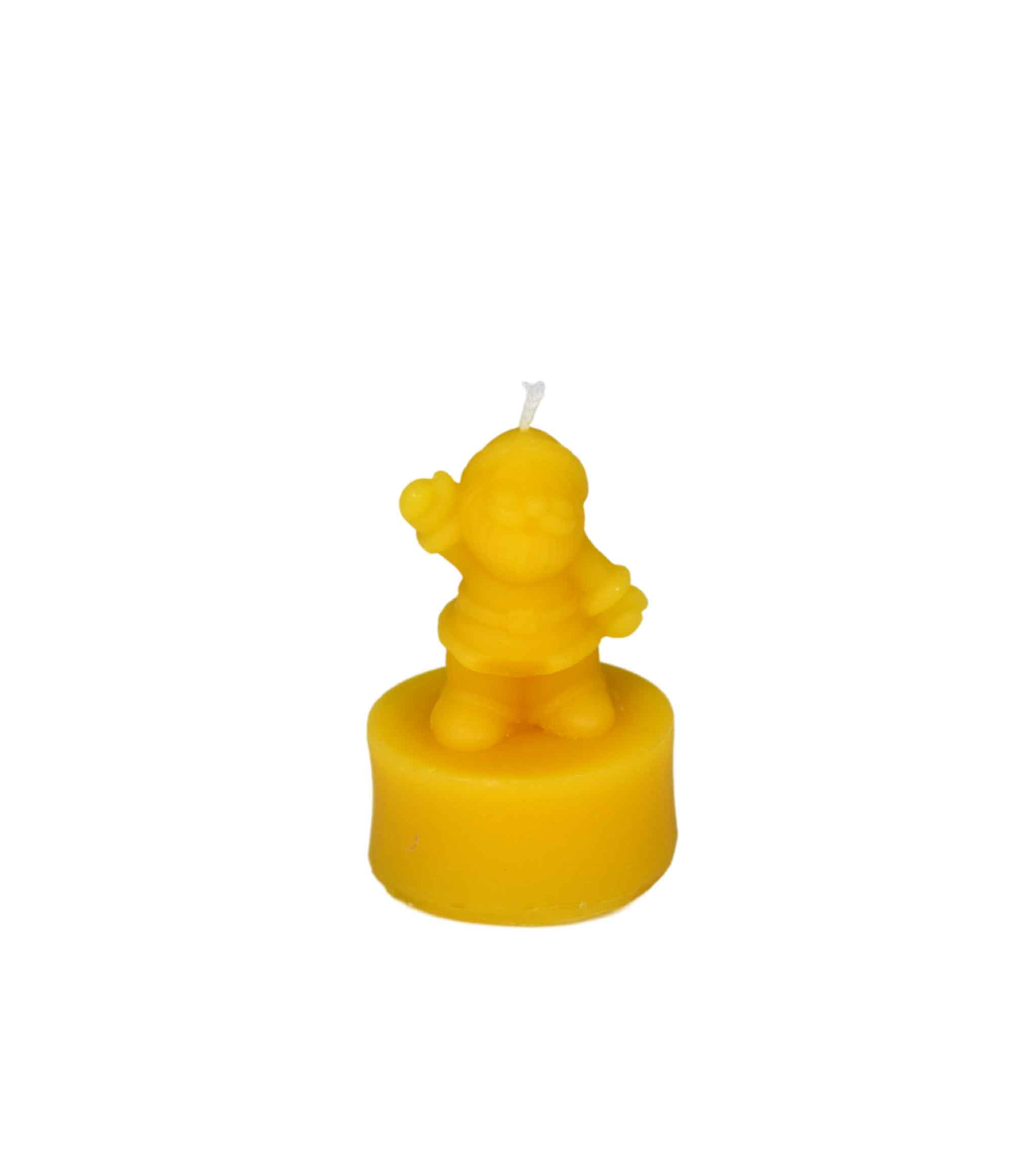 Gießform Weihnachtsmann Teelicht