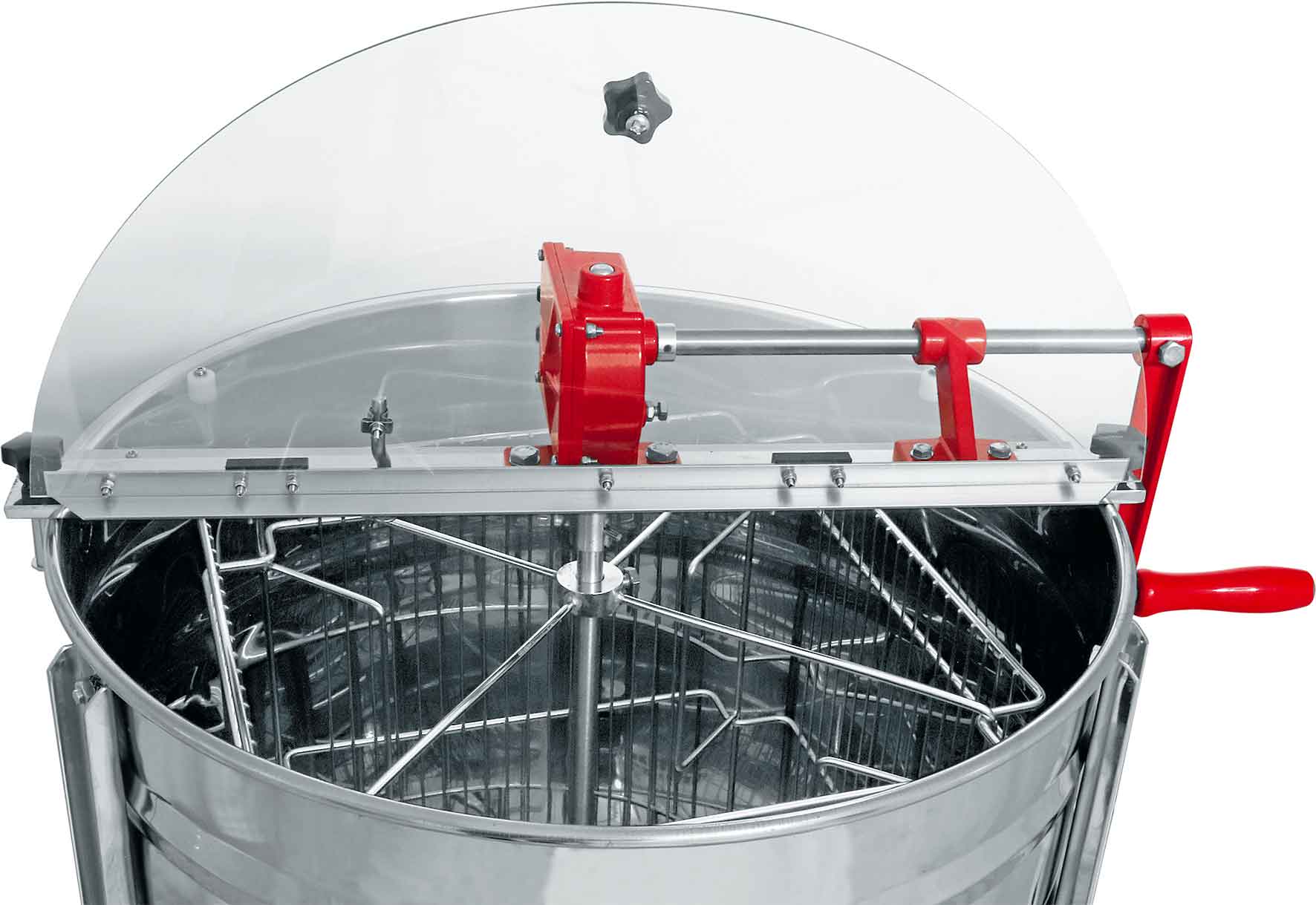 HOBBEE® Vierwaben Honigschleuder HAND