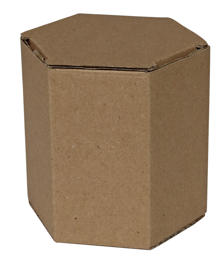 Sechseck Versandkarton