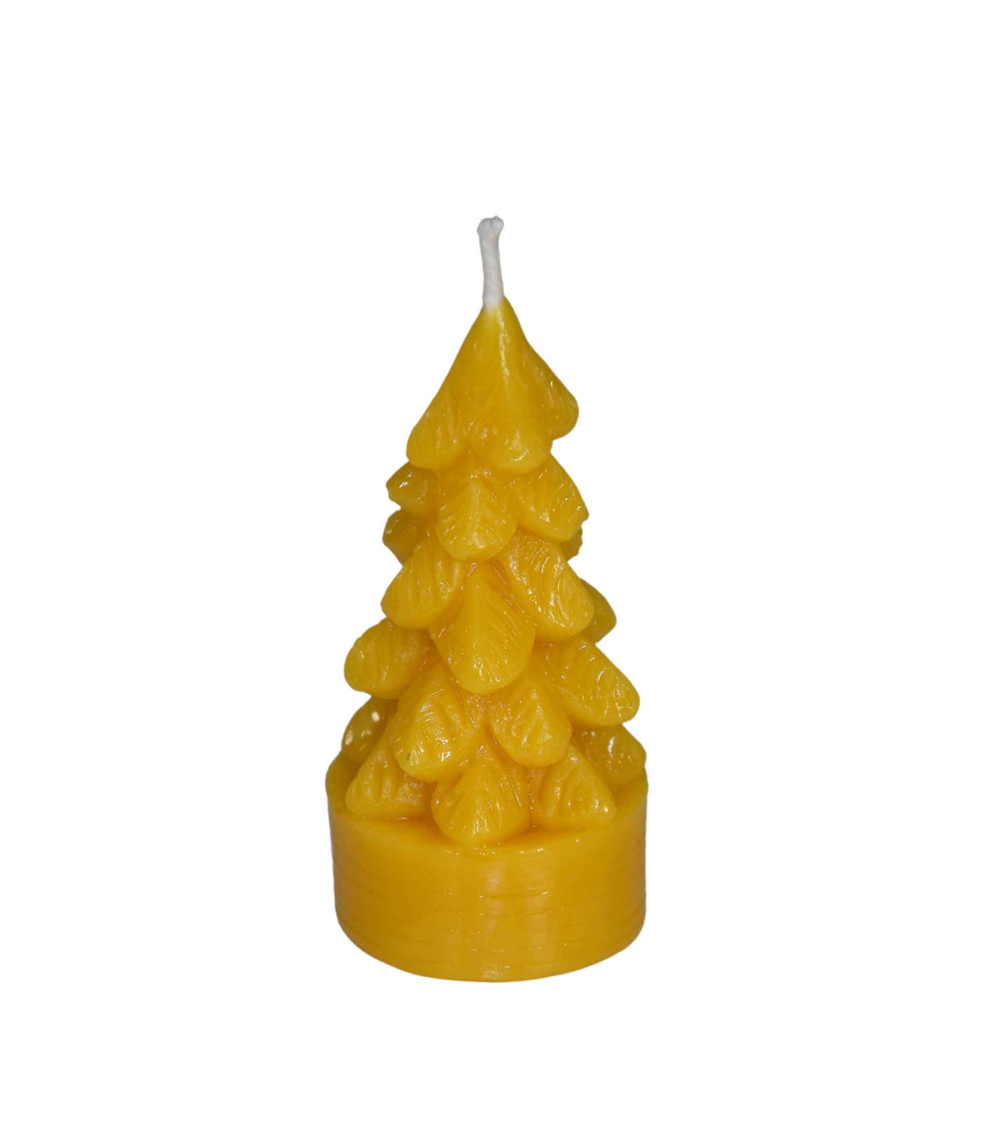 Gießform Teelicht mit Tannenbaum