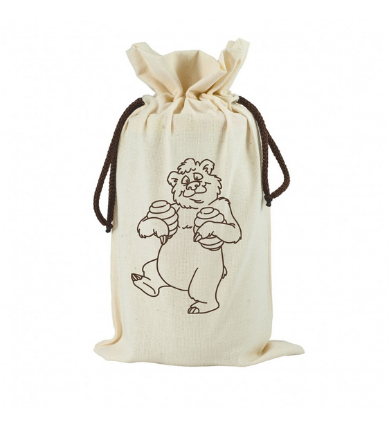 HOBBEE® Honigglasbeutel NATUR "Bär"