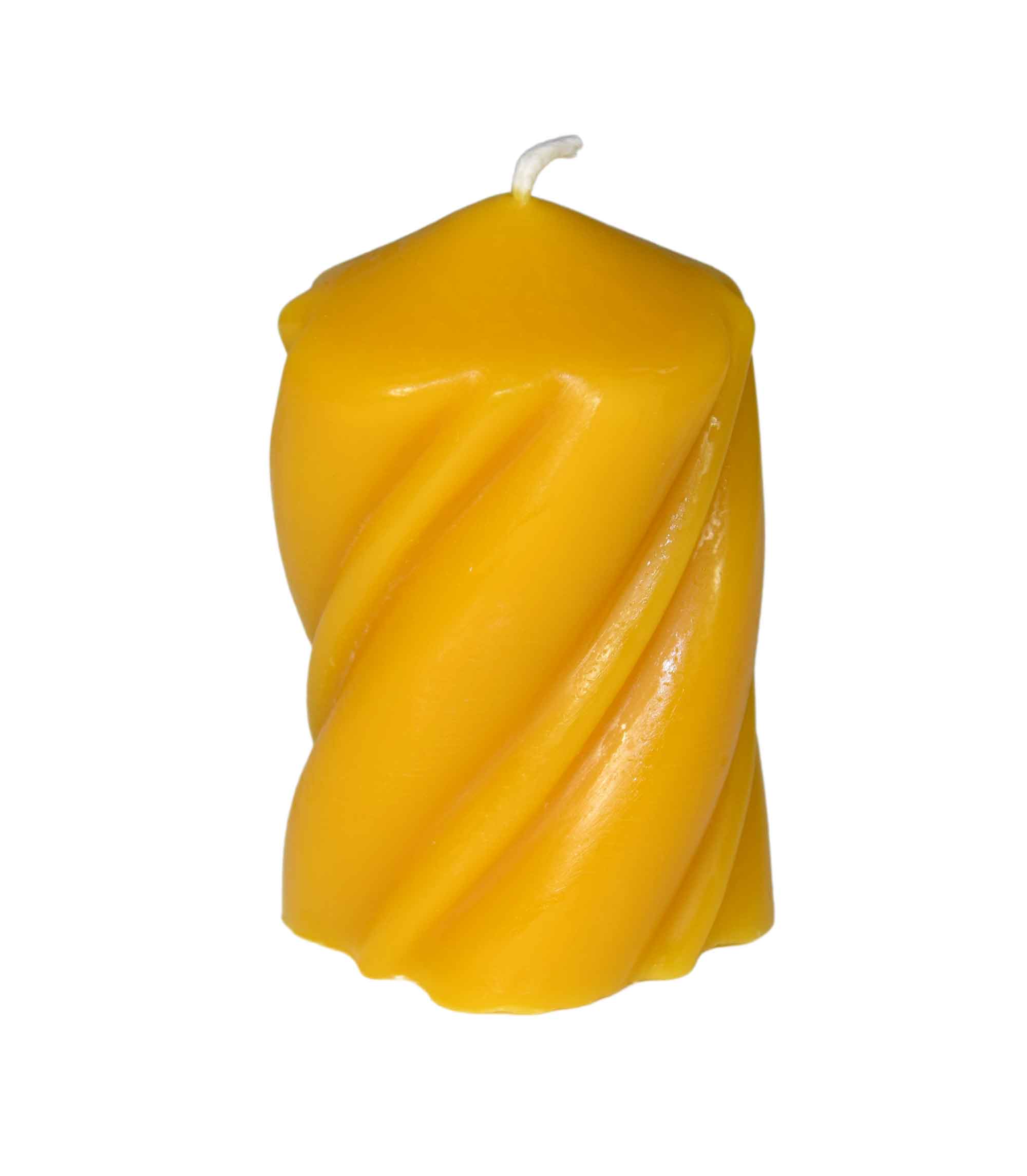 Gießform Kerze gedreht