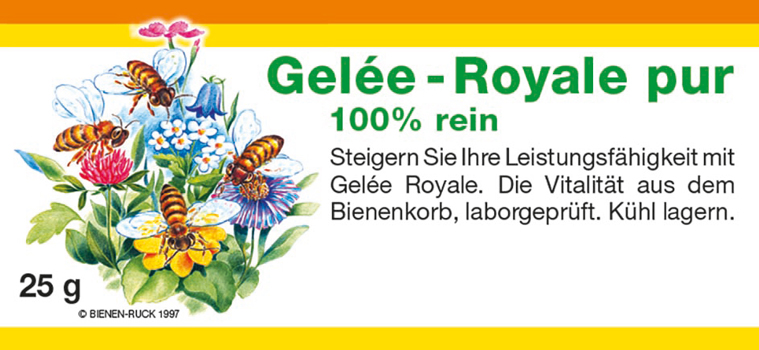 Gelée Royale, 100% rein