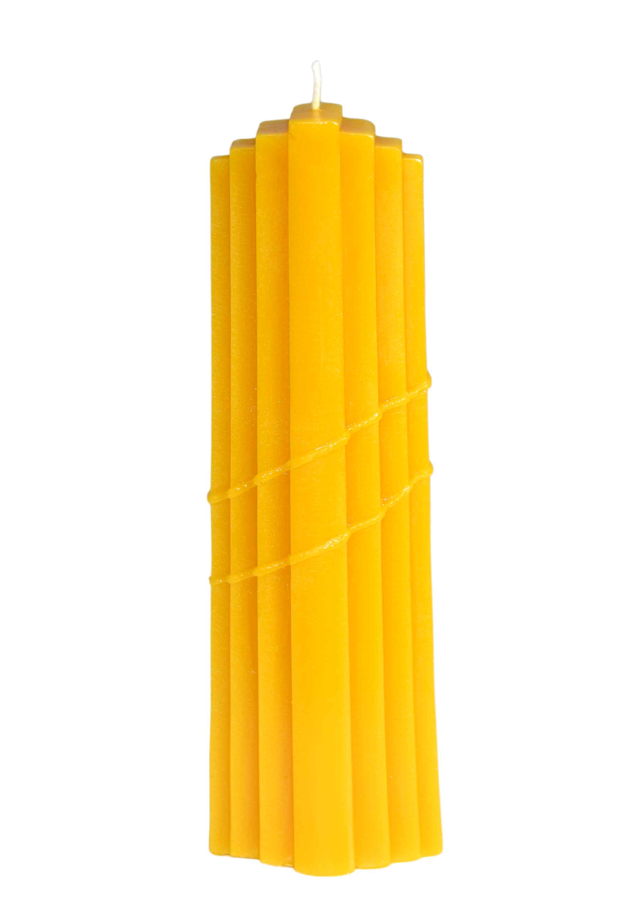 Gießform Zierkerze, flach