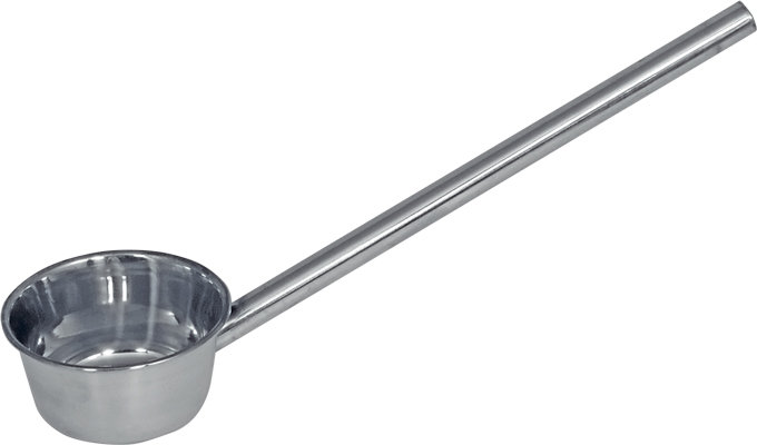 Schöpfkelle aus Edelstahl