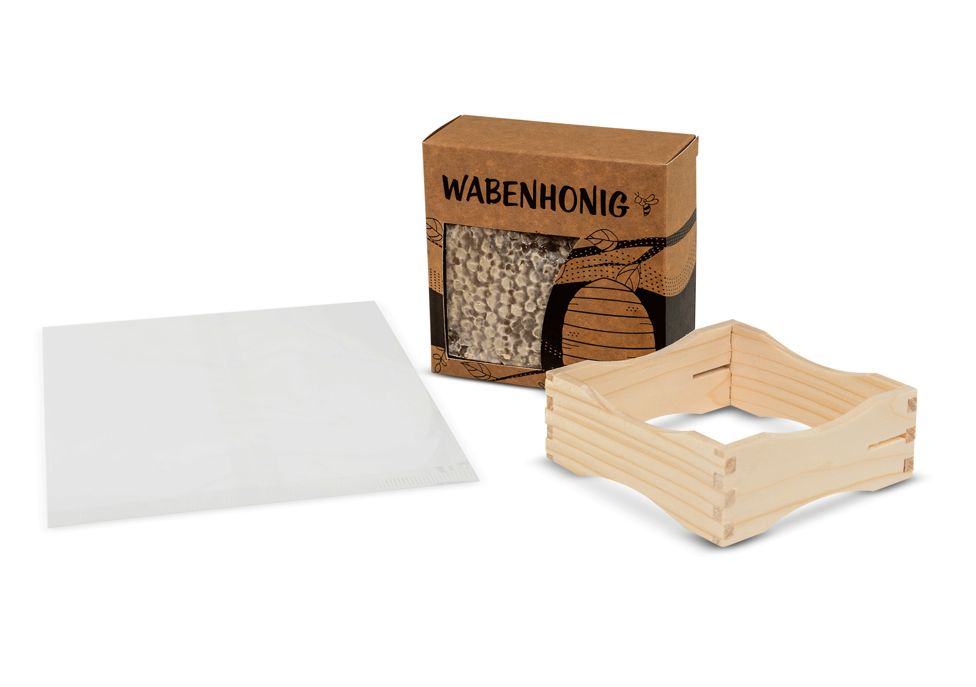 Wabenrähmchen SET Bienenkorb