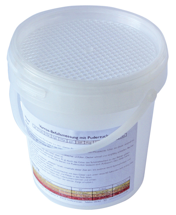 Varroa Schüttelbecher