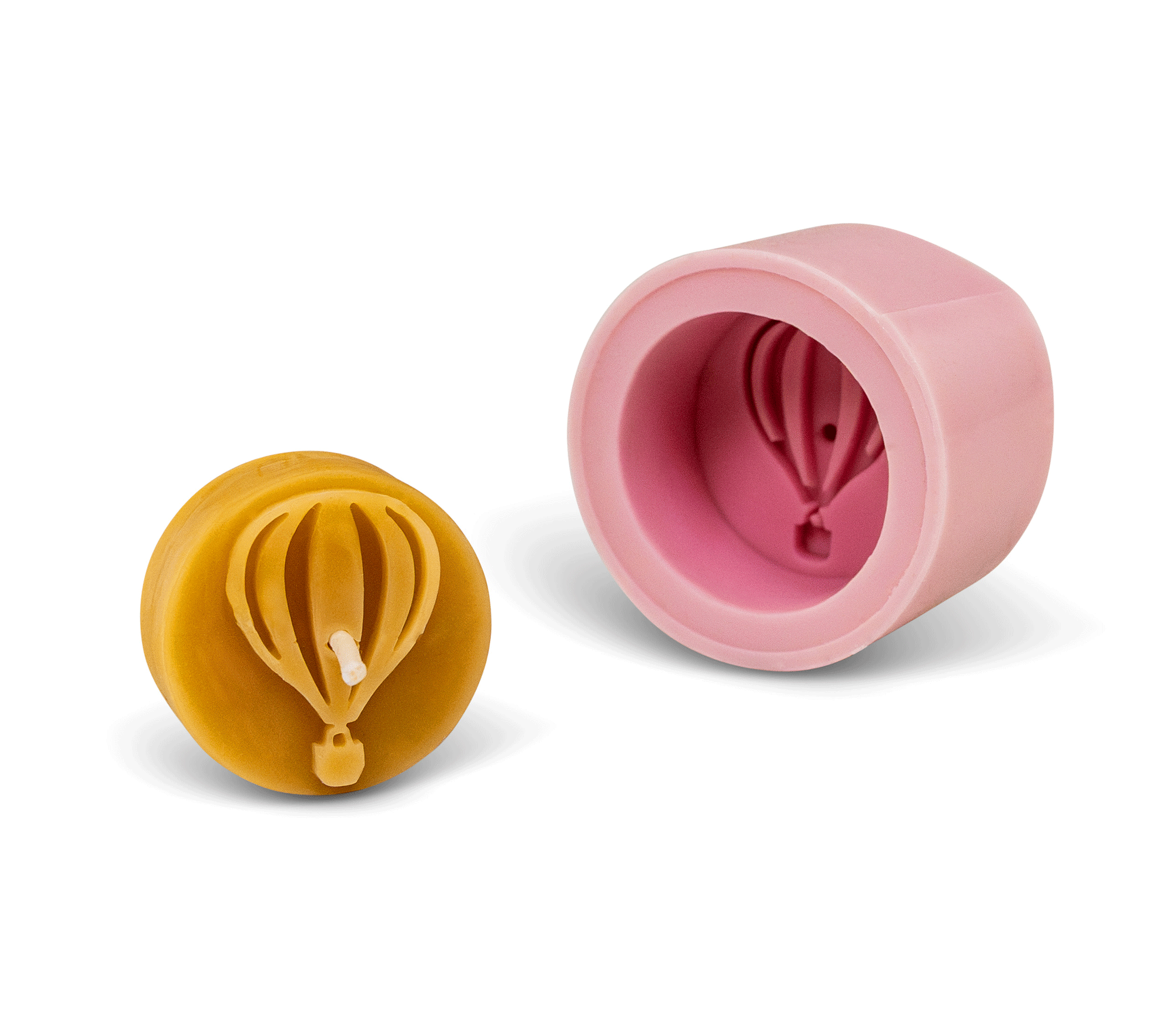 Gießform Teelicht "Heißluftballon"