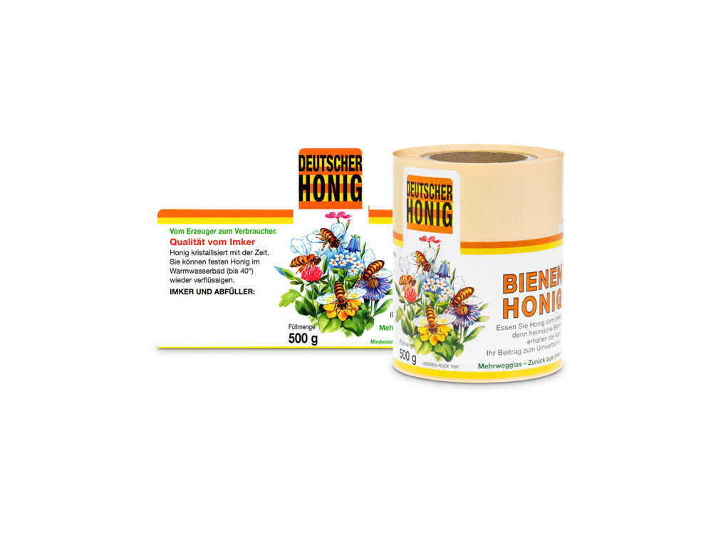 Honig Etiketten selbstklebend