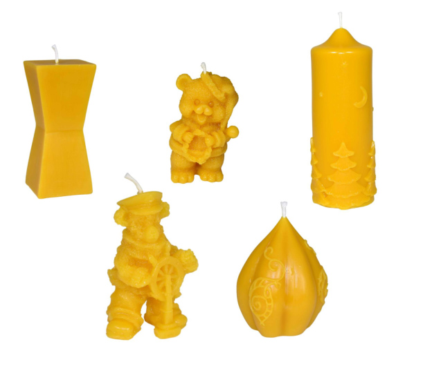 Gießform Stumpen, mit Tannen