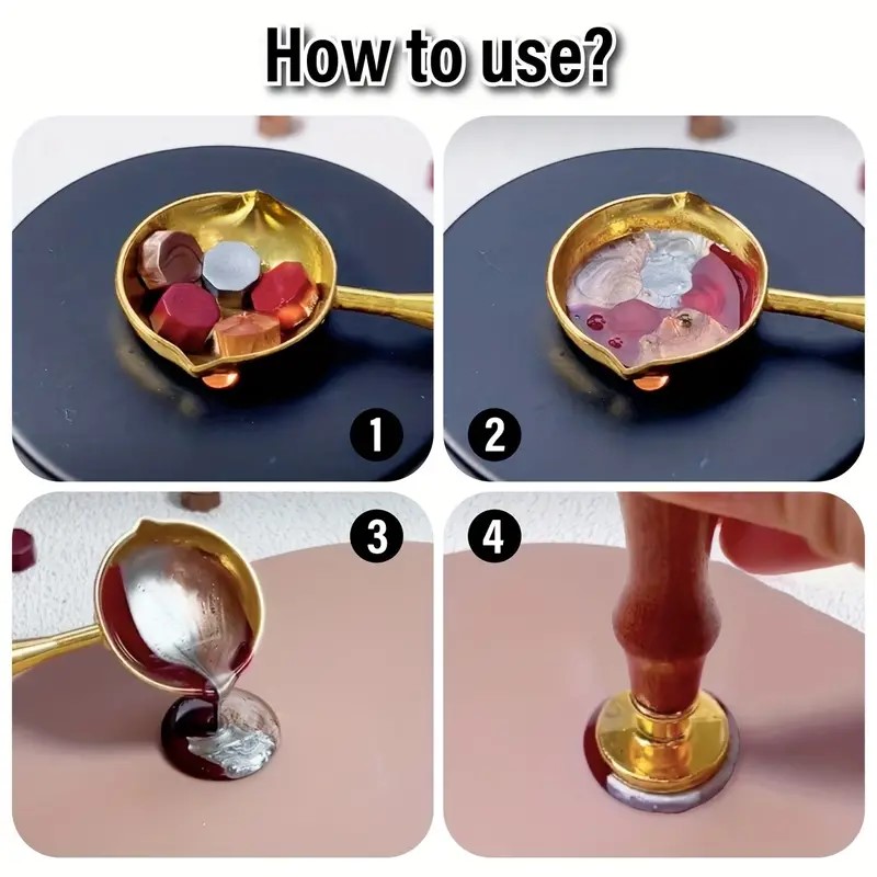 Schmelzlöffel für Siegelwachs