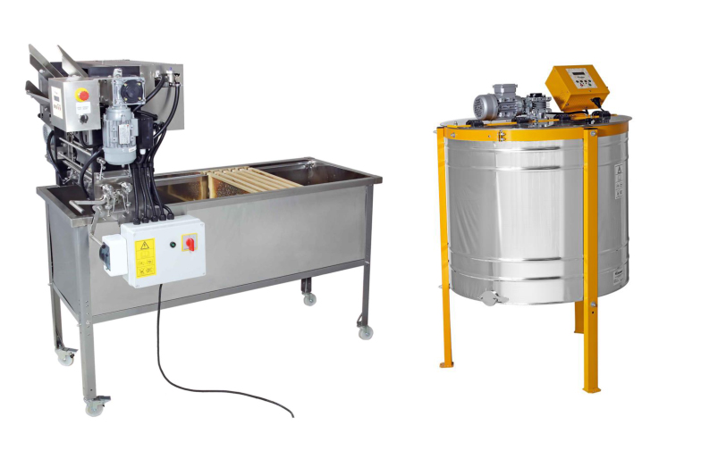 HOBBEE®Orange 6 Waben Selbstwendeschleuder