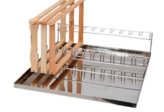 Wabenablage für Entdecklungsgeschirr