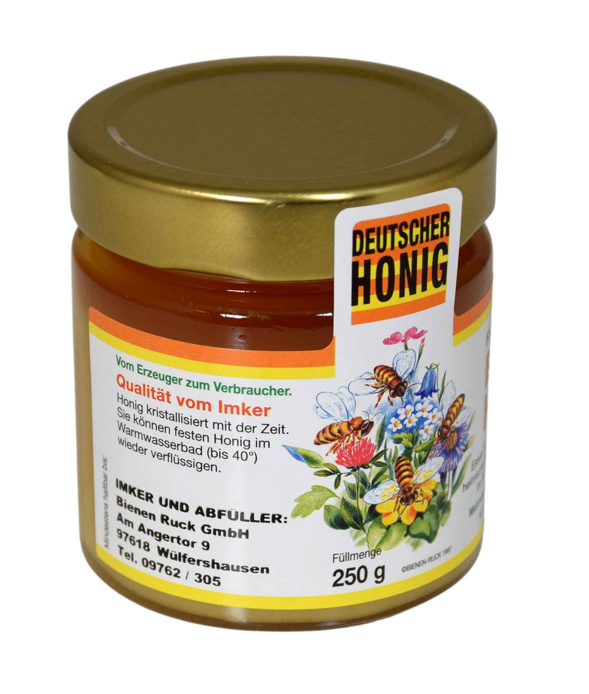 Honig-Etiketten mit Namenseindruck