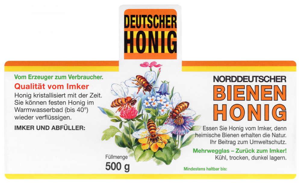 Honig Etiketten