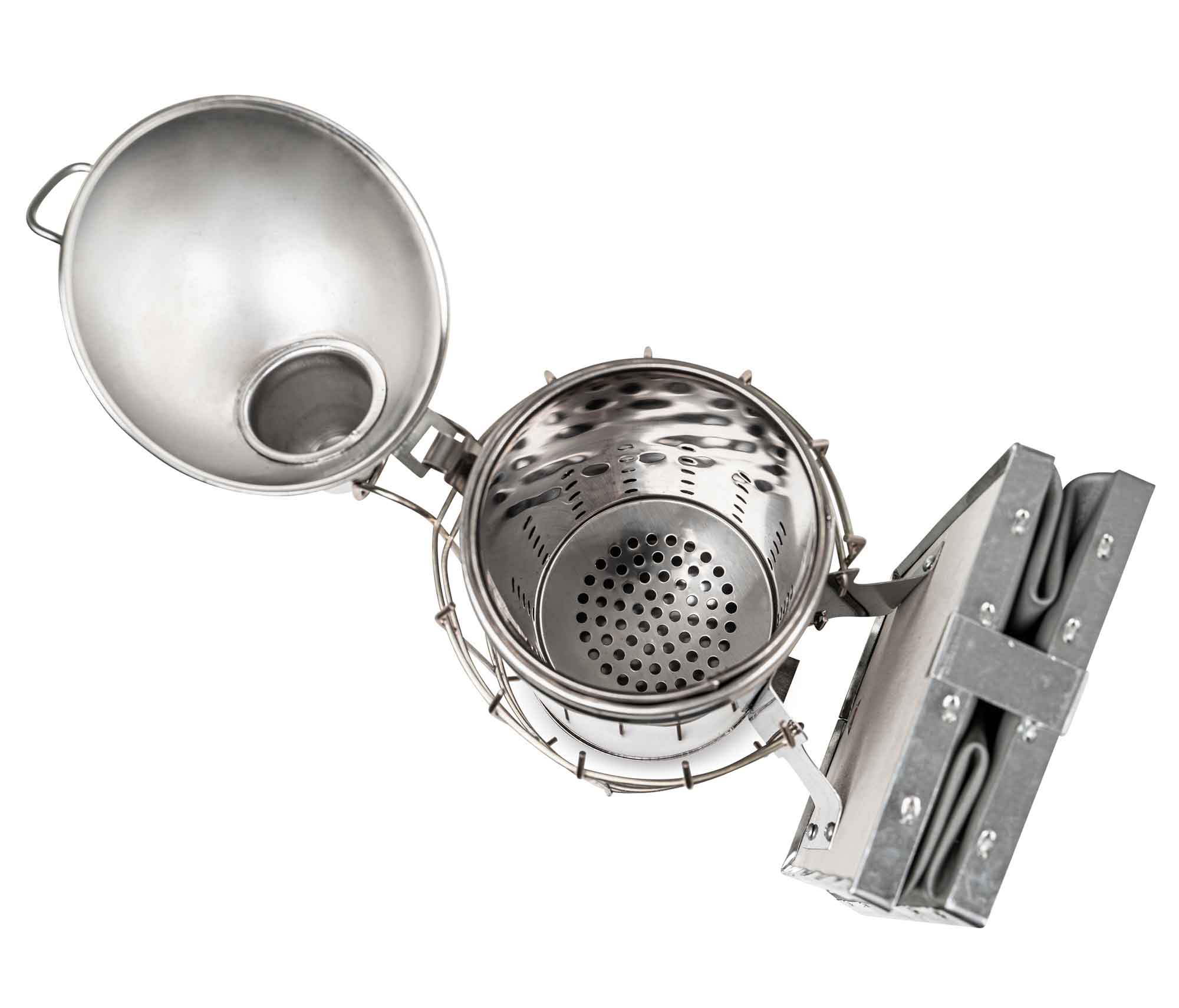 Smoker aus Edelstahl