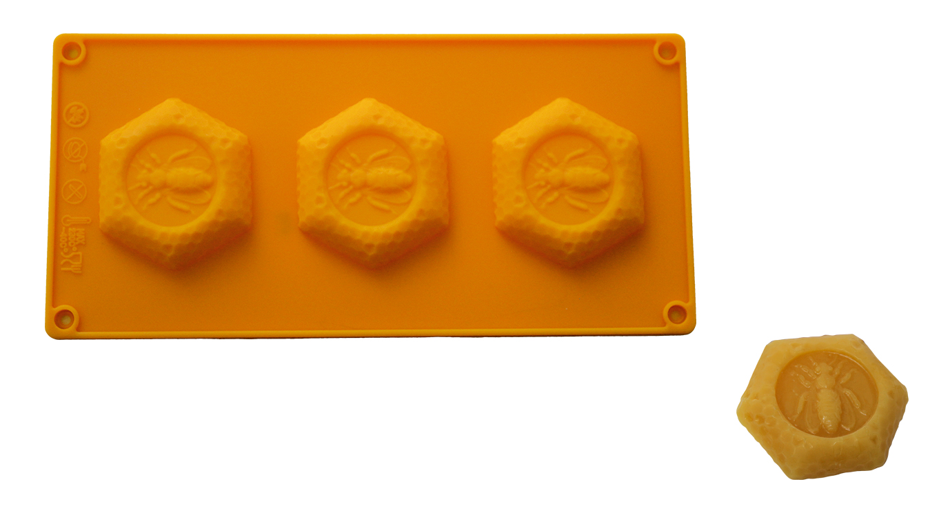 Gießform "Wabenform"