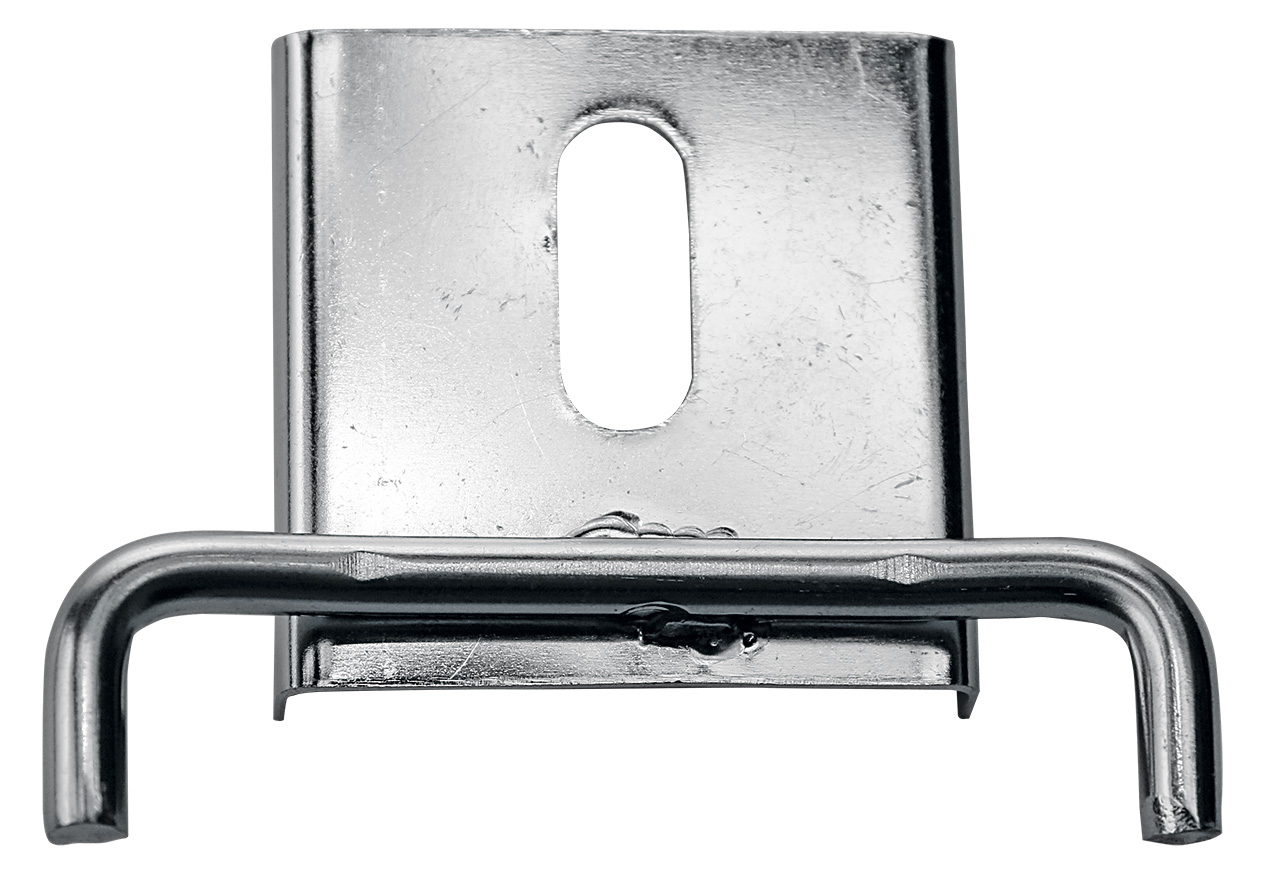 Deckelhalterung aus Edelstahl