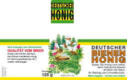 Wald-Honig-Etiketten