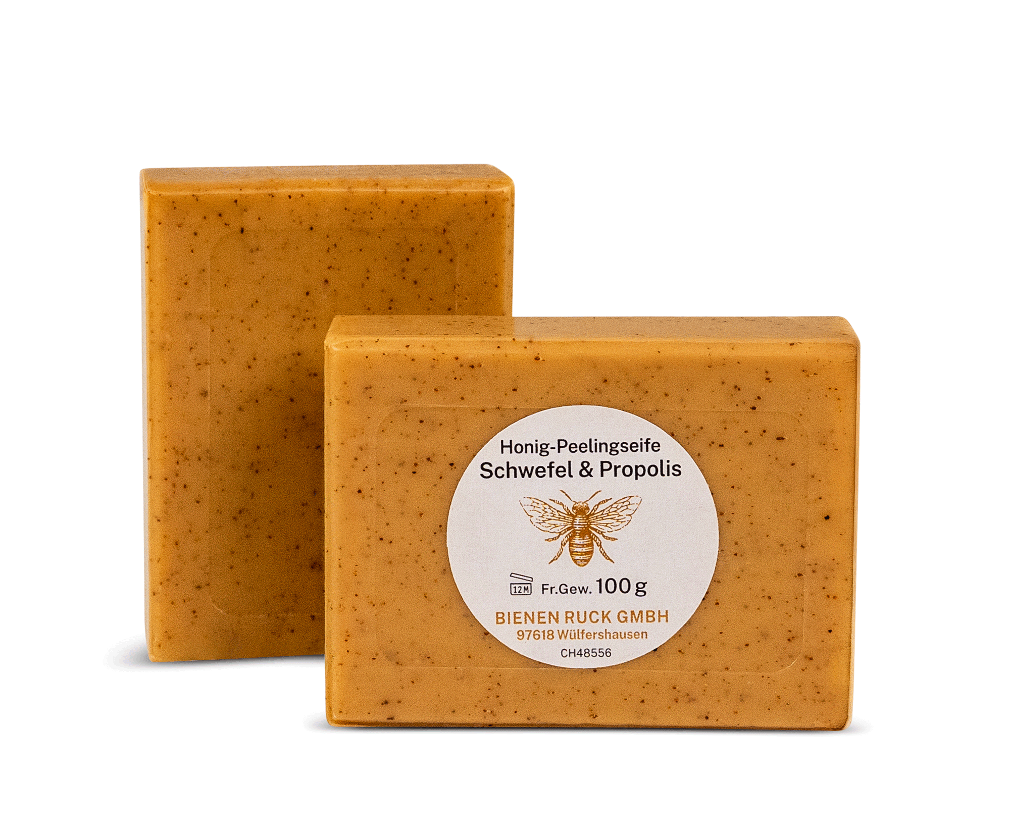 Honig Peelingseife mit Schwefel & Propolis