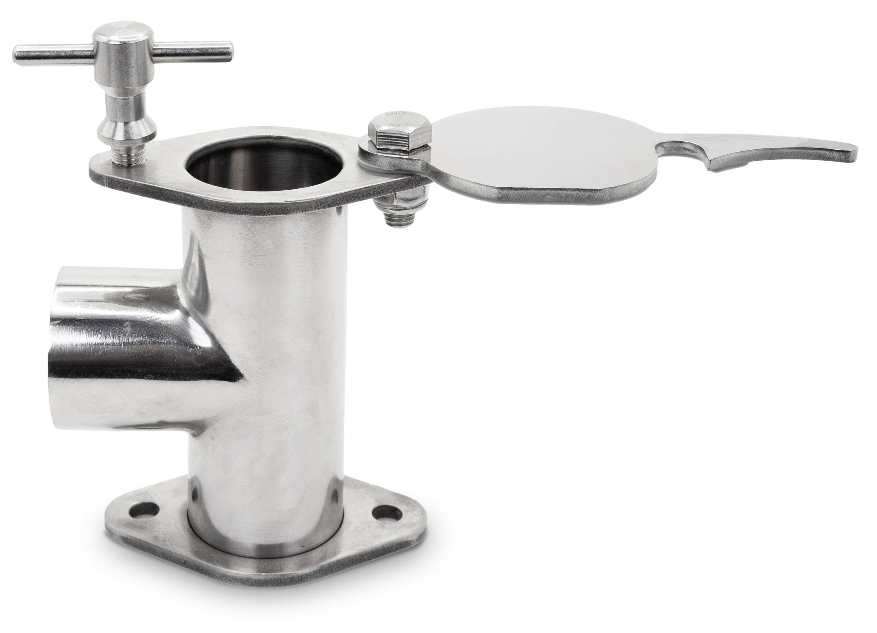 FillOmat Rohrbogen 90° inkl. Quetschhahn