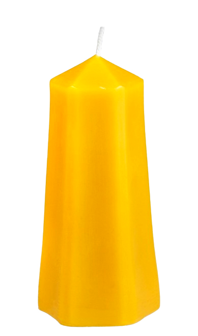 Gießform Stumpen 6-eckig