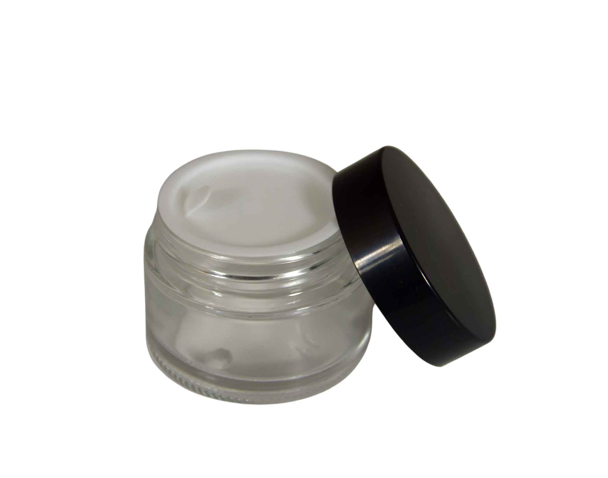 Cremetiegel Weissglas 50 ml