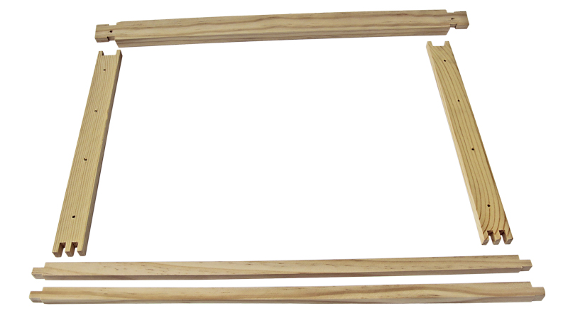 Rähmchen Dadant in Teile Beer/US