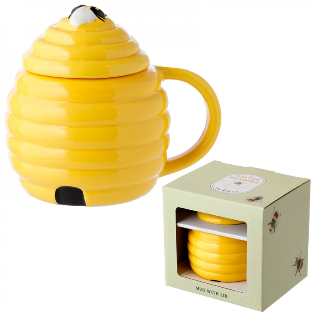 Keramikbecher Bienenstock
