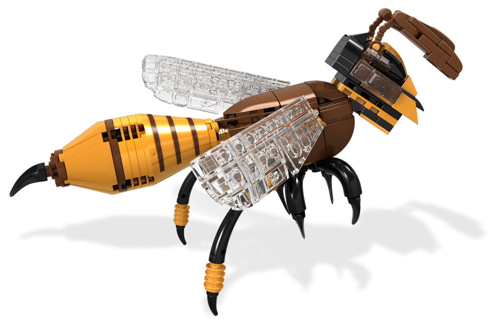 Klemmbaustein Set - summende Biene