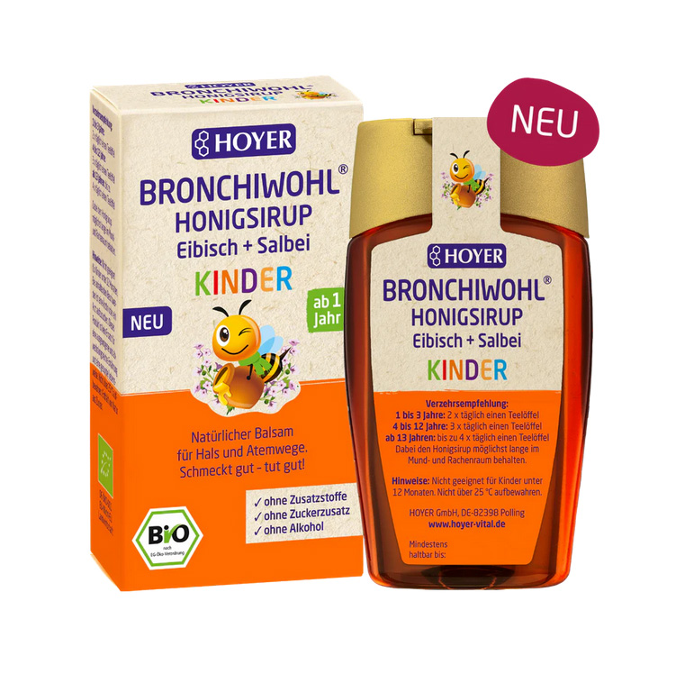 HOYER BRONCHIWOHL® Kinder Honigsirup