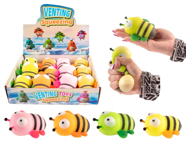 Stressball Biene Squeeze