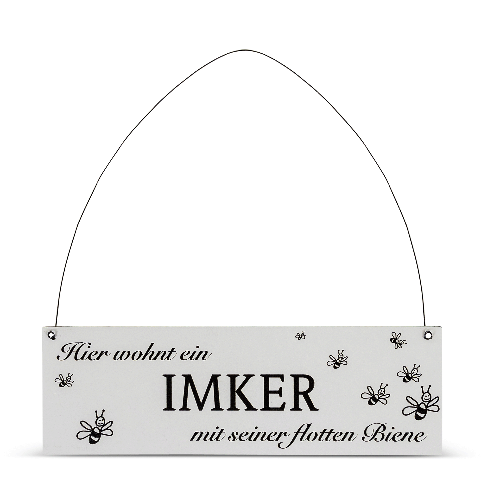 Dekoschild "Flotte Biene"